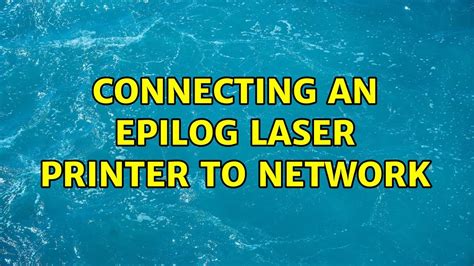 The Epilog can print in a raster, vector, or combined mode. . How to connect epilog laser to computer